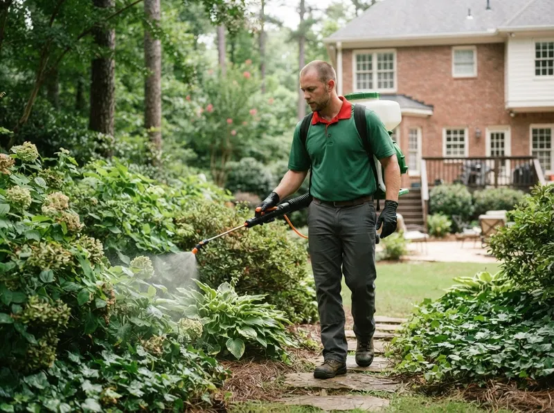 Seasonal Mosquito Barrier Application in Atlanta, GA