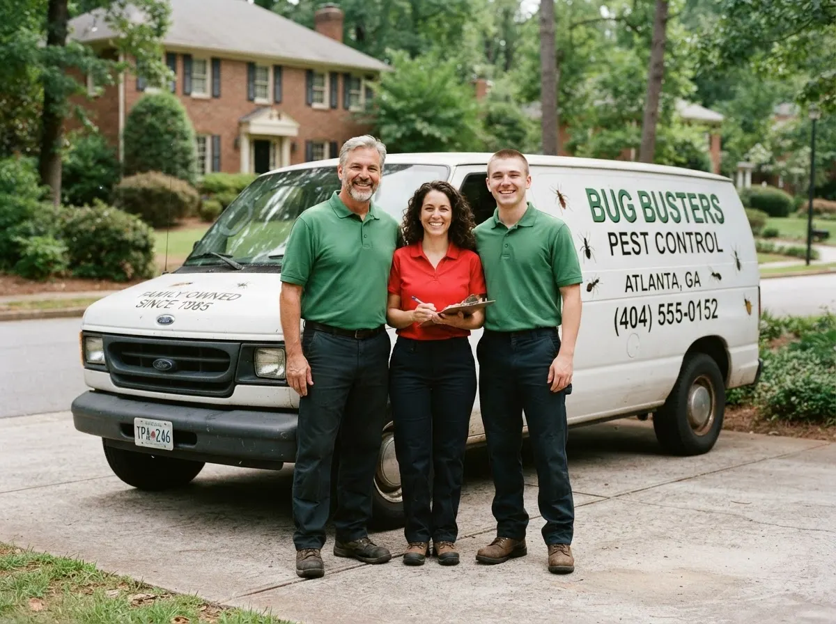 Peachtree Falcon Pest Control pest control service team in Atlanta, GA